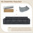 Wide Corduroy Sponge Compression Sofa Modular 4-Seater Cloud Boneless Sofa With No Assembly Required-1498696822
