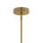 Rigsby Six-Light Brushed Gold Two-Tier Chandelier-127380308
