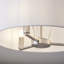 Katrina 3 - Light Matt Nickel Drum Pendant