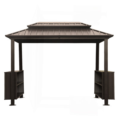 Pavillon de jardin à toit rigide 6X10ft