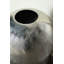 Vase en aluminium, stries argentées-675063337