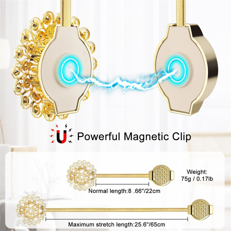 Agnethe Curtain Holdback/Tieback, Gold