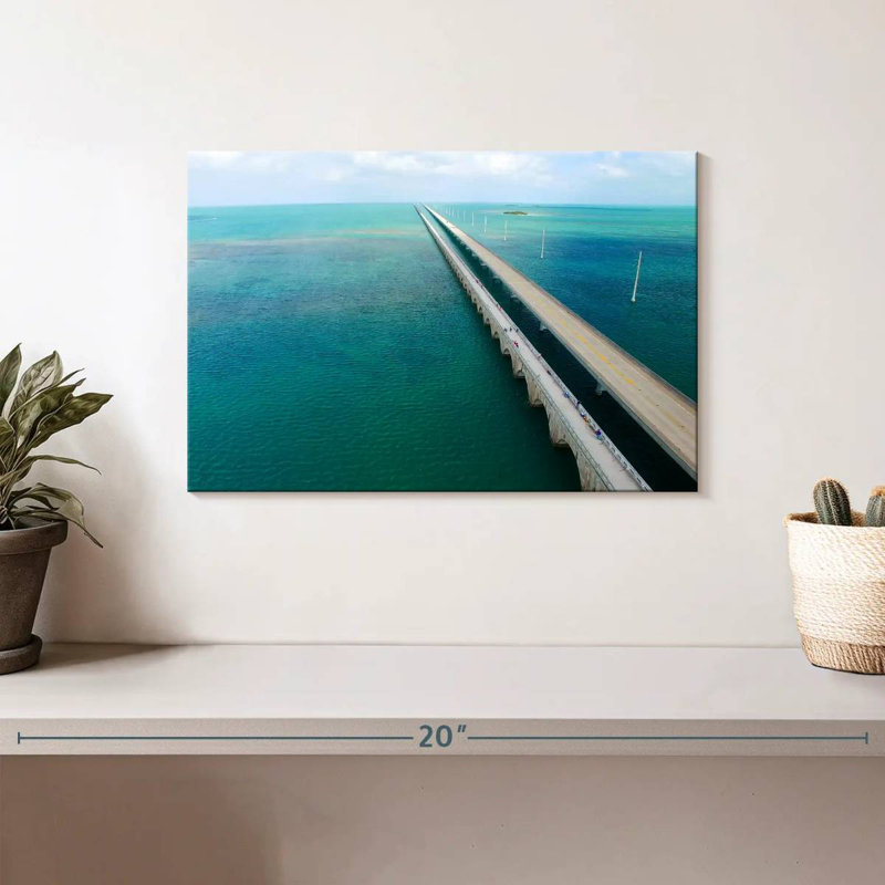 Lilie Seven Mile Bridge, Floride, H 8 po x l 12 po