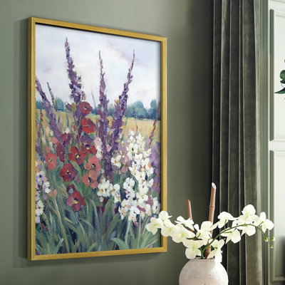 FLORAL Series DCXL  -Premium Framed Print -Ready to Hang - No Nails Required