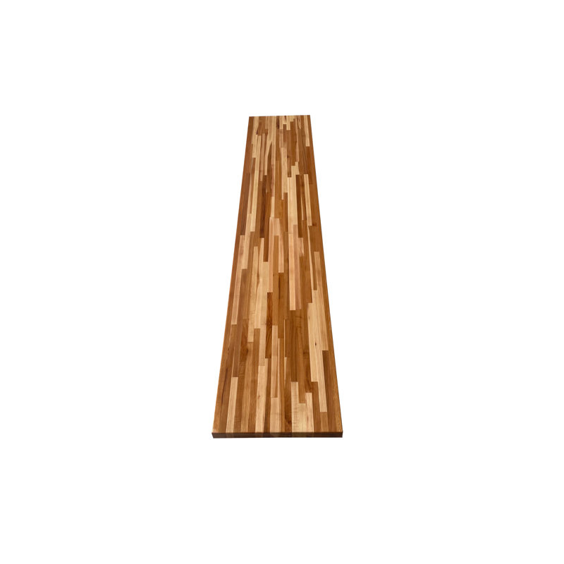 Dessus Knya Butcher Block, Noyer blanc, 1,5 po x 26 po x 84 po