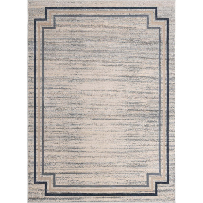 Vallelunga Abstract Indoor Rug, Rectangle 9' x 12'