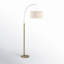 Lampe sur pied arquée 75,5 po Finley-353125179