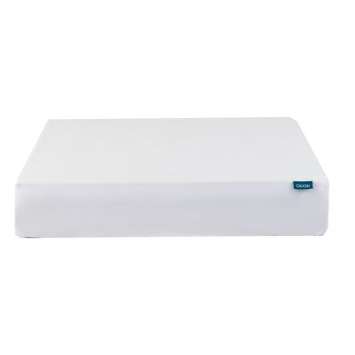  Queen Size Waterproof Mattress Protector, 80 x 60 Inch, Deep Pocket Design, Cream White Fabric