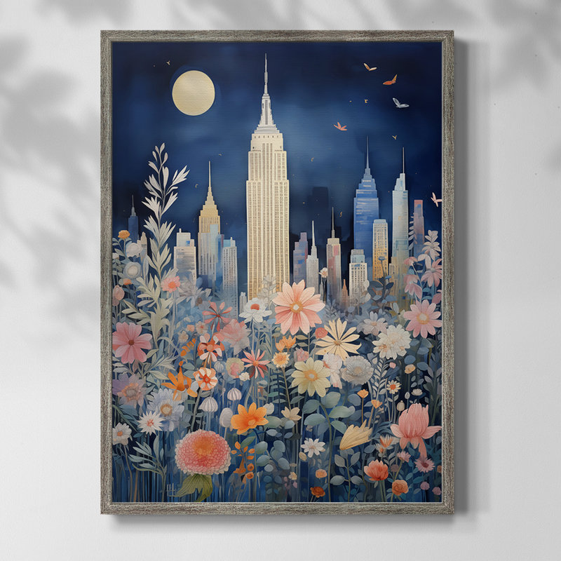 LANDSCAPES Series CCCXIV Framed Print - Solid Wood, 30" H x 24" W
