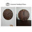 Solid Wood Analogue Wall Clock-422445450