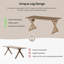 Solid Wood Base Writing Desk