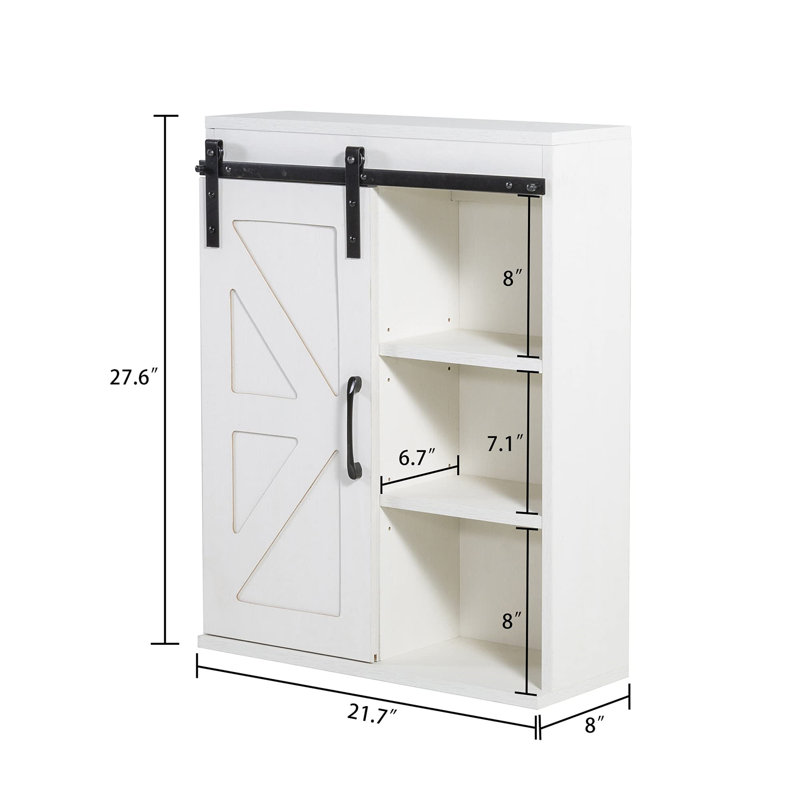 Wall Cabinet, Vintage White