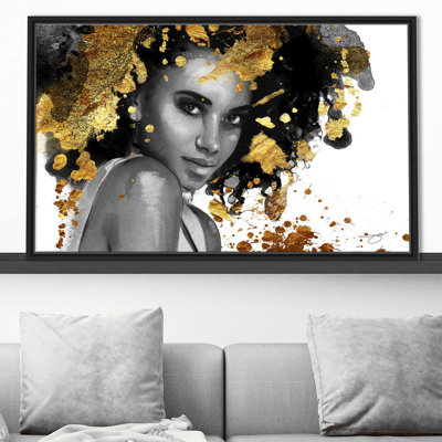«Afrique Model 5 (Horizontal)» par Jodi - impression