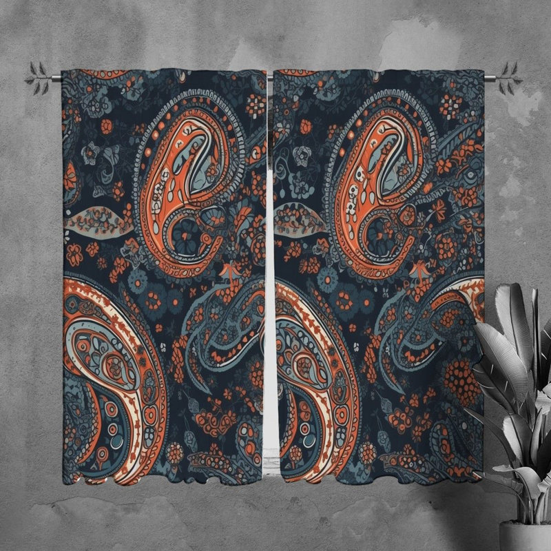 Lerico Room Darkening Curtain Pair, 20" W x 82" L