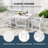 5-Piece Arm Chair Dining Set-780556273