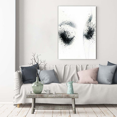 Makeup - Wrapped Canvas Print
