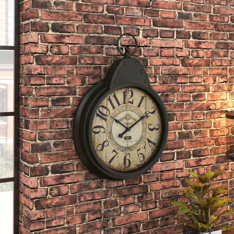 Horloge murale 19 po Theo
