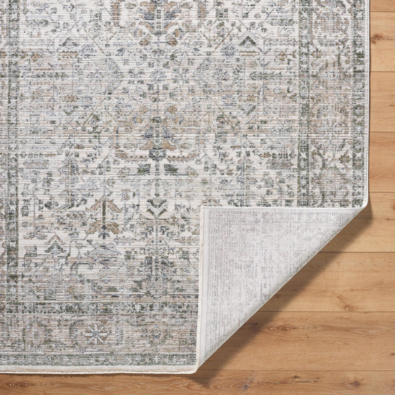 Boltri Traditional Machine Woven Area Rug EDO2310, Rectangle 6'7" x 9'