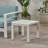 Roselee Square Metal Outdoor Side Table , 20'' in. W 20'' in. D-1119023670