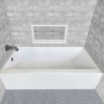 Baignoire 60 po x 30 po Alcove / Tile
