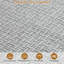 Canapé modulaire courbé en velours côtelé 106 po Chenille, canapé 4 places avec coussins et coussins profonds surdimensionnés, sans assemblage requis-30714503