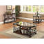 Table basse avec tablette