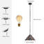 Luminaire suspendu à hauteur réglable Tiffany