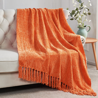 Knitted Throw Blanket