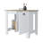 Lander Kitchen Island With Single Door And Lower Open Shelf