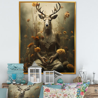 «Folk Religion Divine Connection II», reproduction sur toile