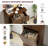 35.8" H Tilt Out Laundry Hamper Cabinet, Modern Fluted Trash Can Cabinets With Drawer, Wooden Hidden Garbage Cabinet For Kitchen And Bathroom-1915209159