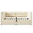 Upholstered Twin Size Daybed, Hydraulic Storage Twin Bed Frame With USB & Type-C Charging, Bed Frame With Wooden Slats And Tufted Sofa Back, Beige, Velvet (Without Mattress)-1845032689