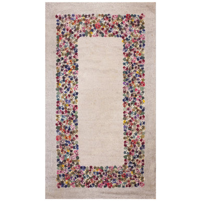 Wool Floral Area Rug