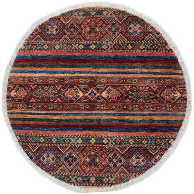 Cartley Wool Oriental Indoor Rug