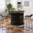 Metal Base Dining Table