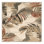 Tapis moelleux moelleux à motif de blocs d'inspiration mondiale en beige - reliure beige