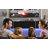 TV Console With Storage Cabinets, Remote Control, APP Control LED TV Stand, Full RGB Colour Selection, 31 Modes Changing Lights Modern Entertainment Centre (Black, For 75 Inches TV)
