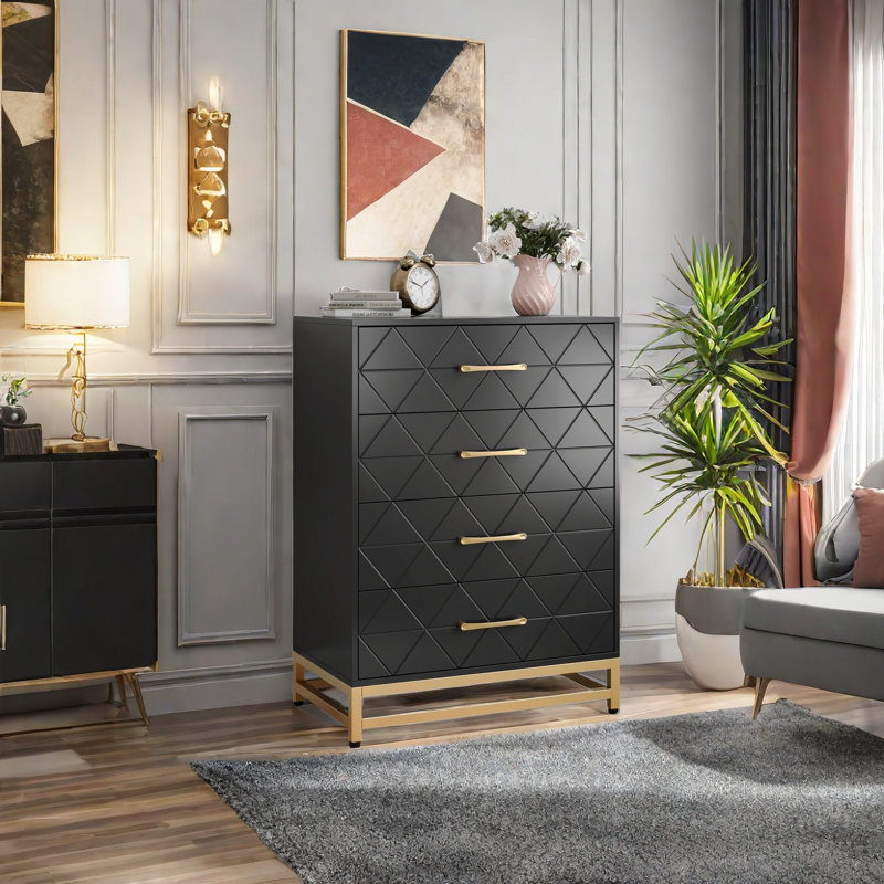 4 Drawer 60.6Cm W Chest