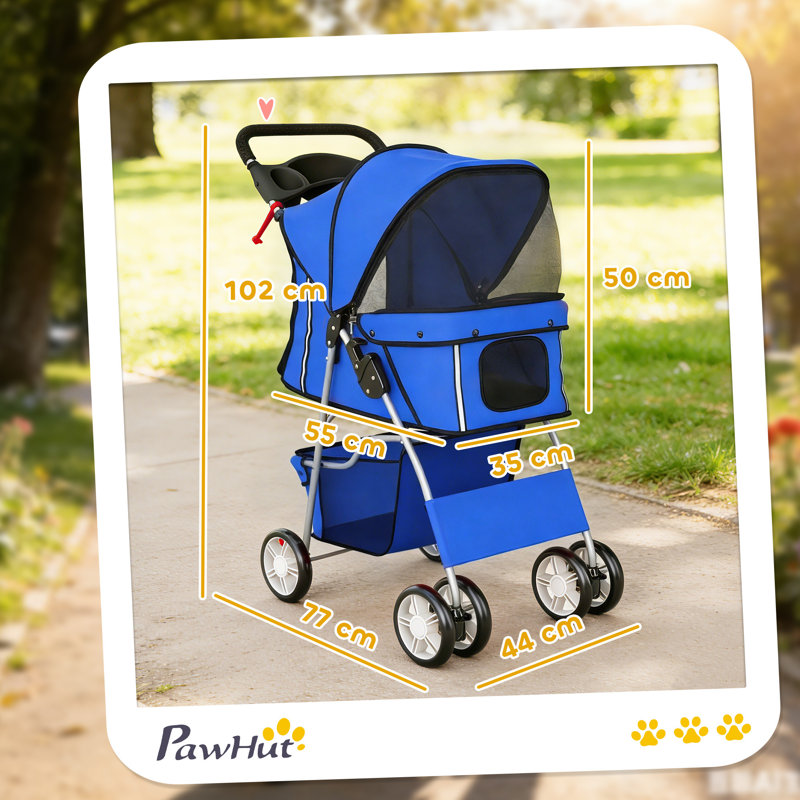 Foldable Pet Stroller