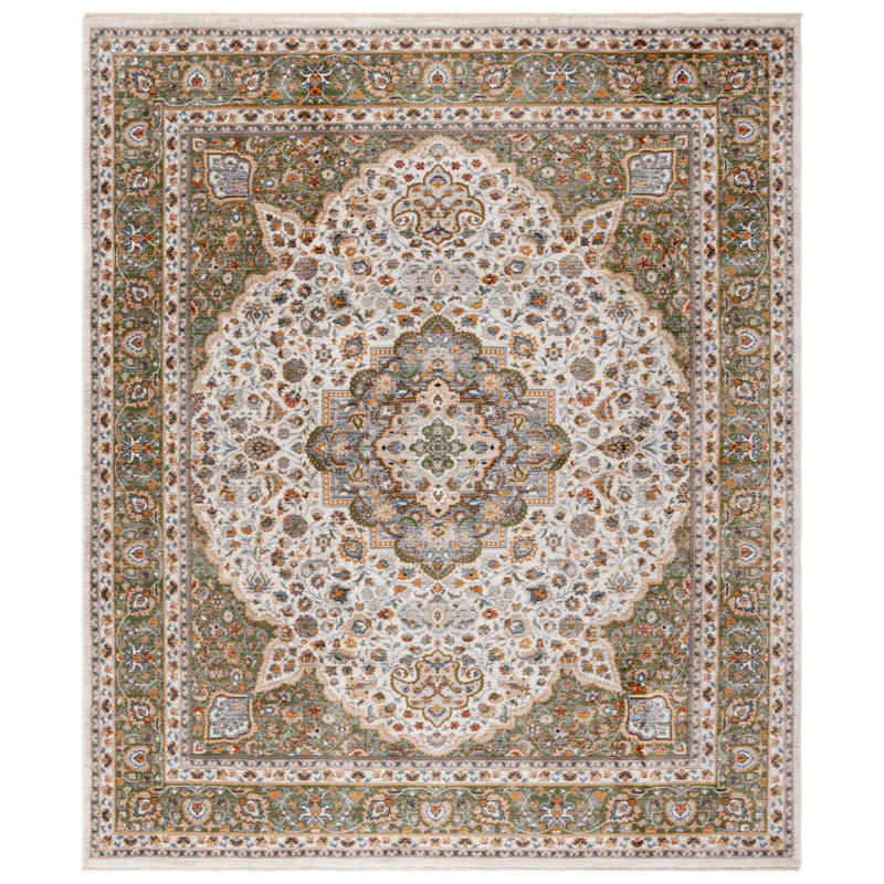 Lauren Ralph Lauren 1100 Performance Oriental Rug, Round 6'7"