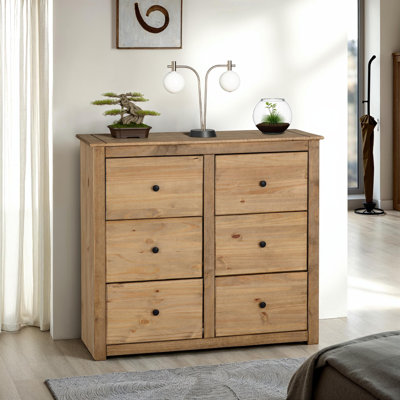 Tetteh 6 Drawer Chest of Drawers