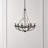 Yavette 6 - Light Dimmable Chandelier