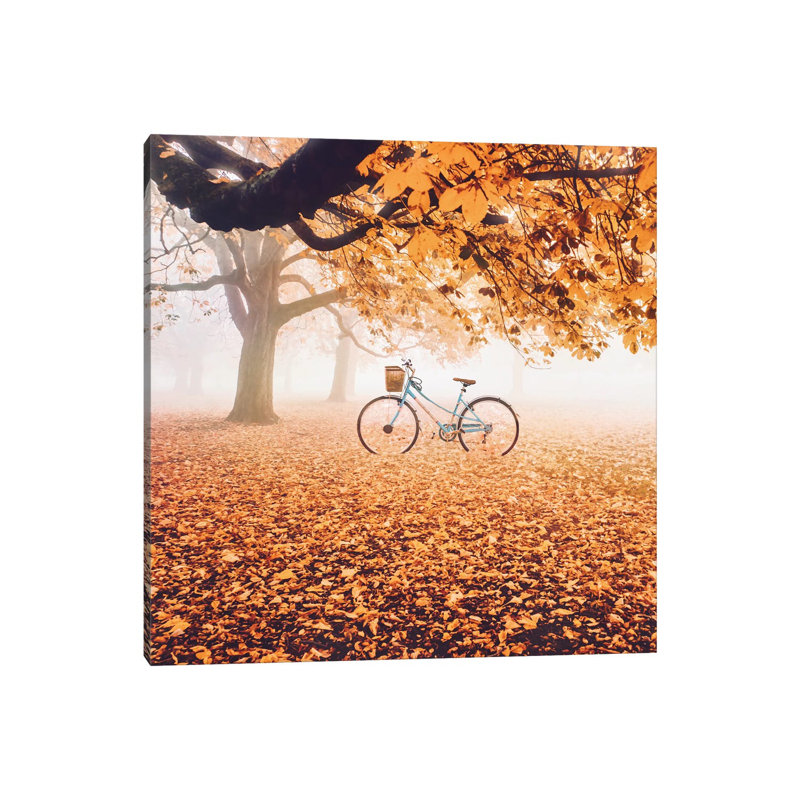 Orange partout par Hobopeeba-impression, H 26 po x l 26 po x P 1,5 po, Pas de tapis, Toile tendue