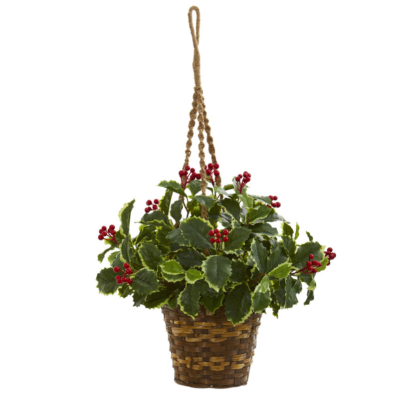 Plante de feuillage artificiel 26" en panier