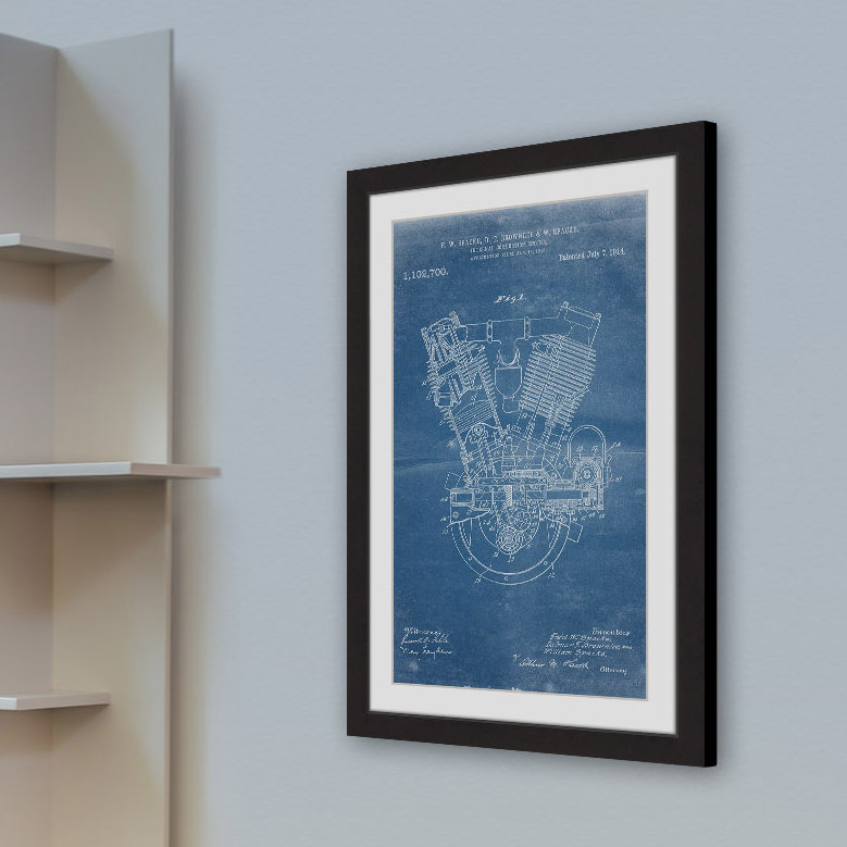 Steve King - Single Picture Frame Print, 61cm H x 41cm W x 3.81cm D