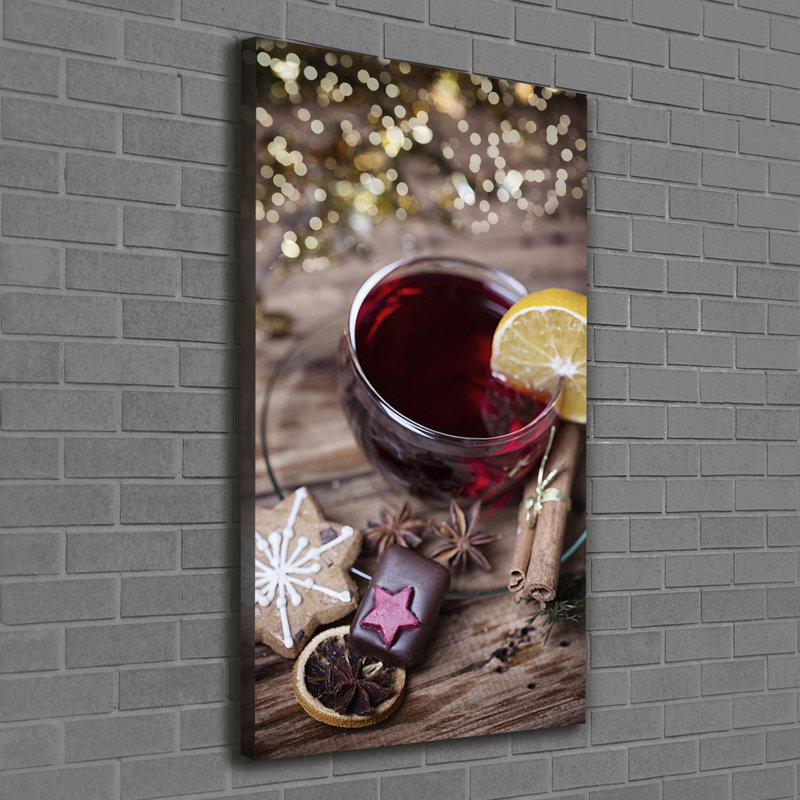 Mulled Wine - Wrapped Canvas Print
