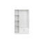 Tektas 3 Door Manufactured Wood Wardrobe-402045862