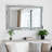 Cadeshia Metal Framed Rectangle Bathroom Wall Mirror Glam Crystal Decorative Accent Mirror Vanity Mirror-1475818877