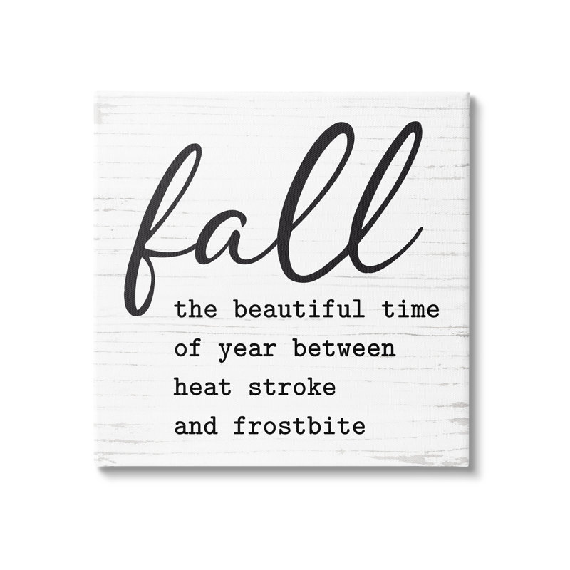 Drôle d'automne, phrase d'automne, motif de grain rustique noir, estampe numérique texturée par lettrage et doublure