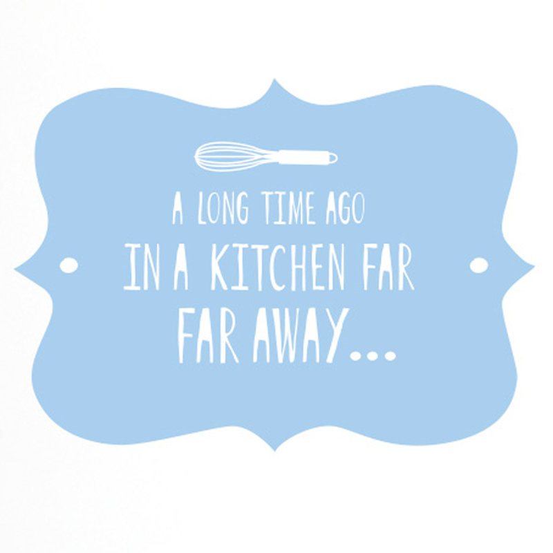 Wall Decal, Light Blue, Large